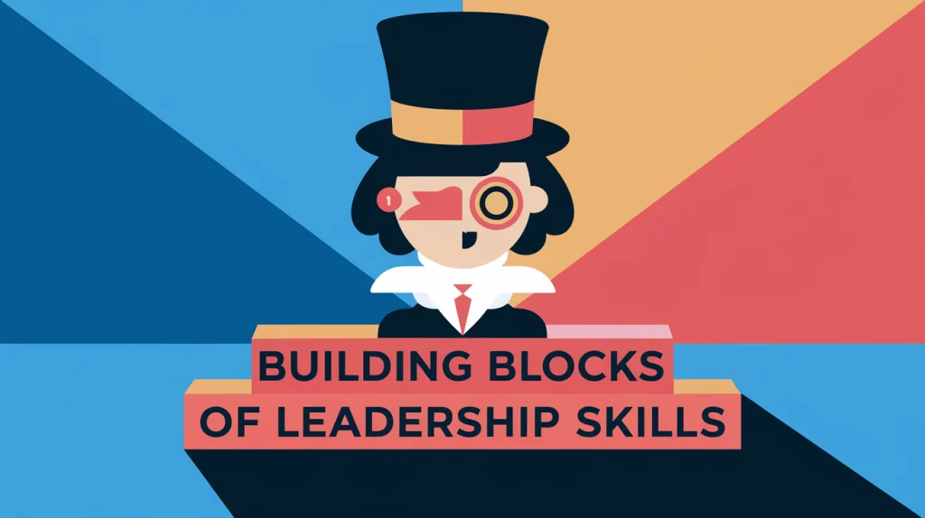 Building blocks of leadership skills.